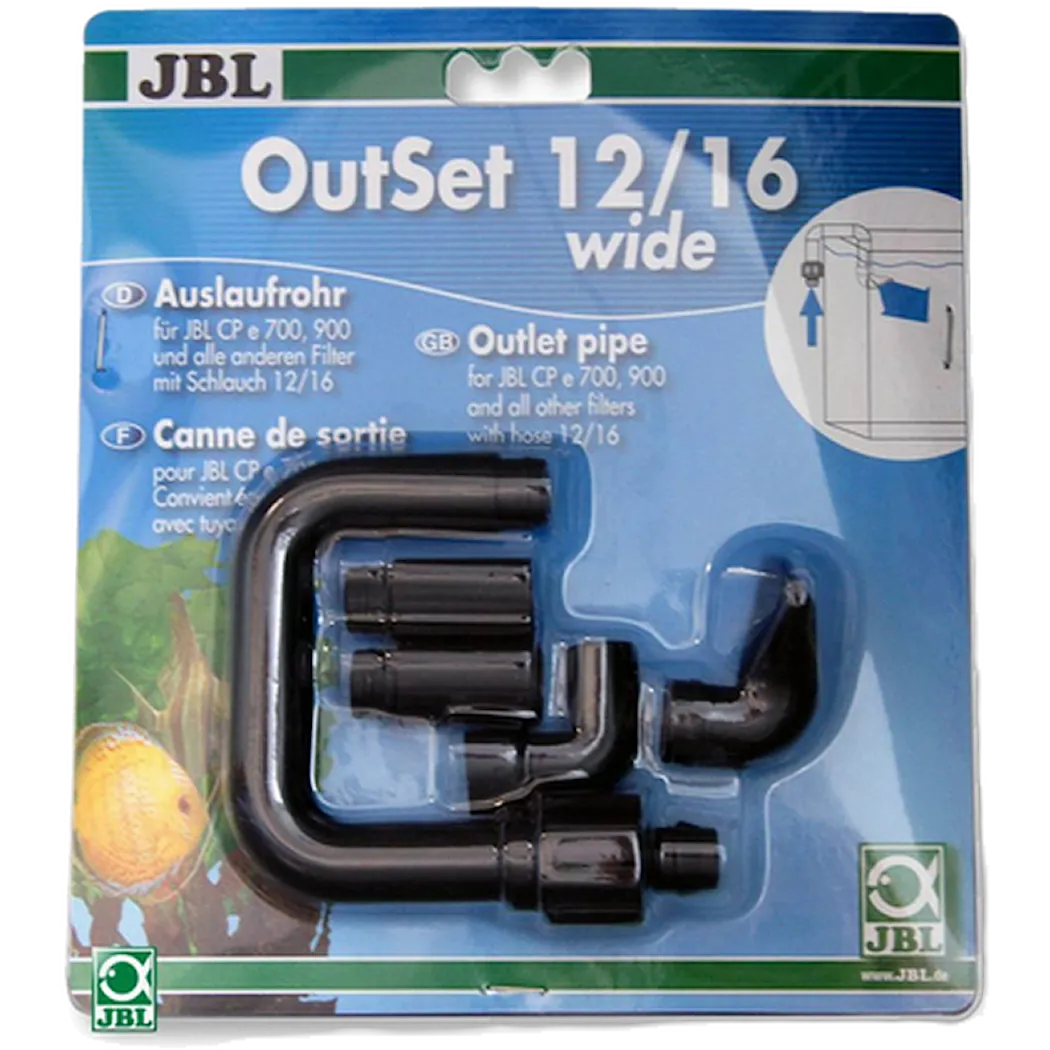 OutSet Wide Water Return Set 12/16mm CPe 700/1-900/1 1 st