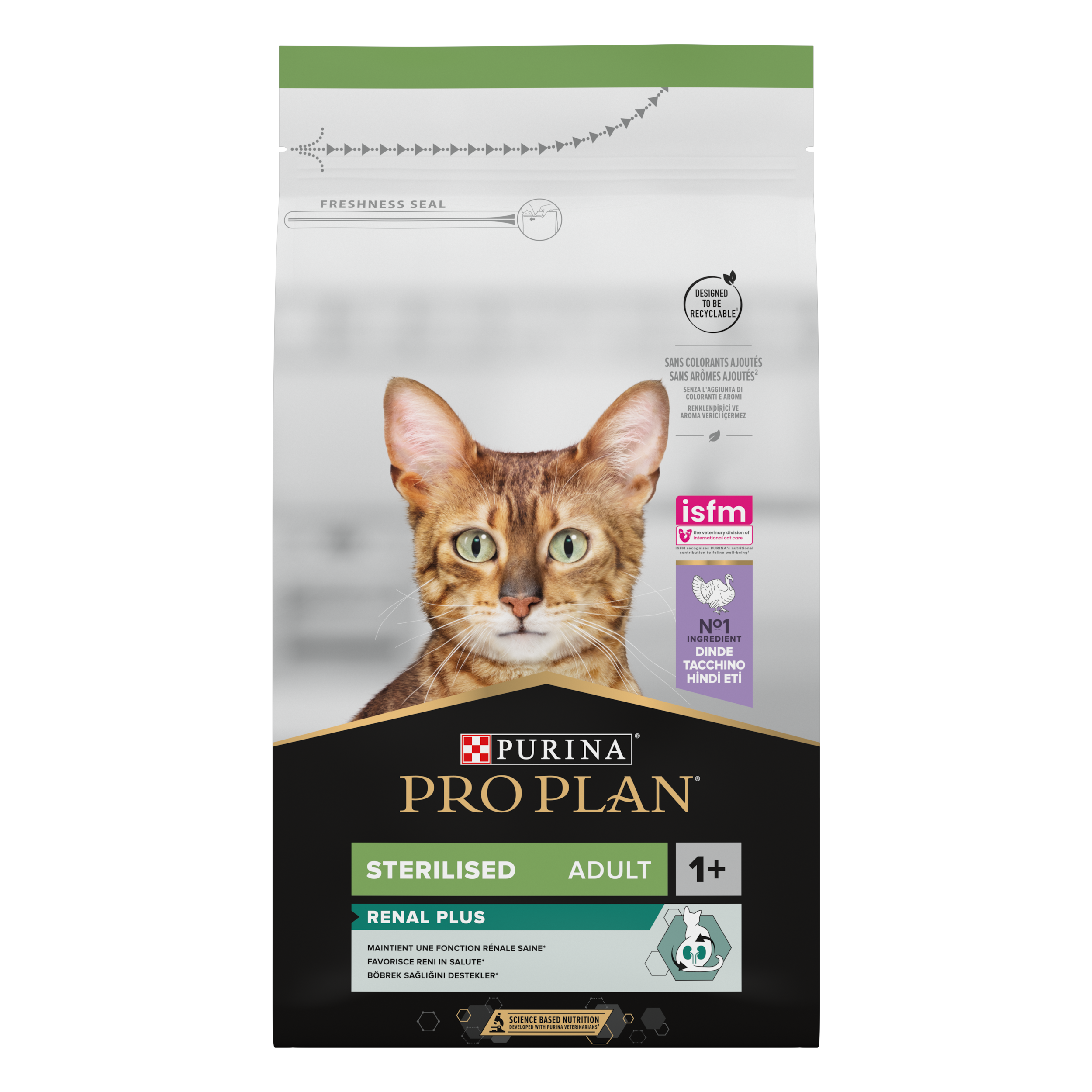 Purina Pro Plan - Cat Sterilised Renal Turkey 1,5 kg - Katt - Kattfoder & kattmat - ZOO.se