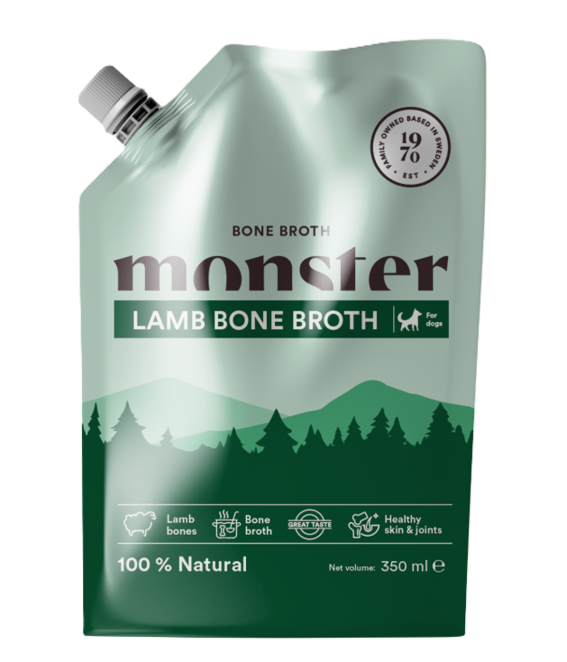 Monster Pet Food Bone Broth Lamb