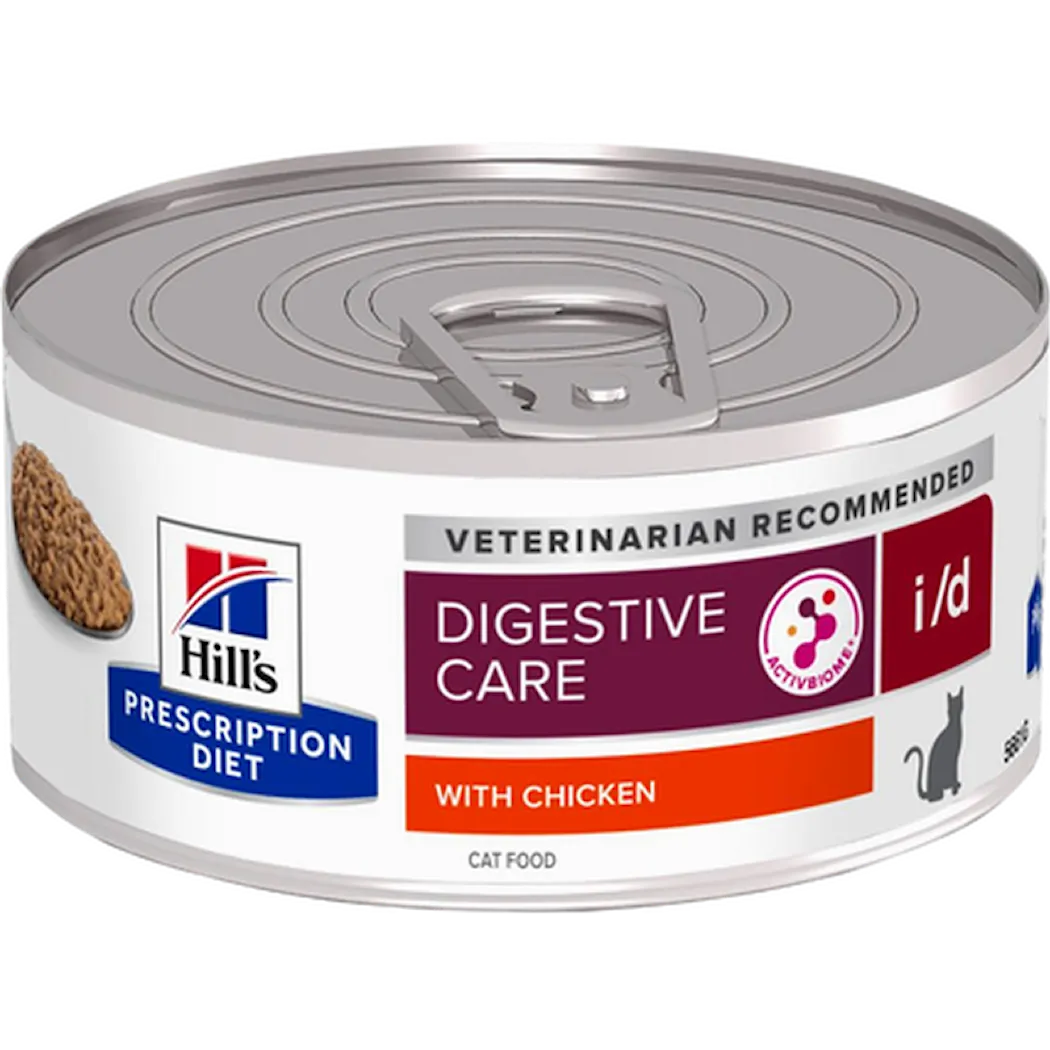 Hill's Prescription Diet Feline i/d Digestive Care Chicken Canned - Wet Cat Food