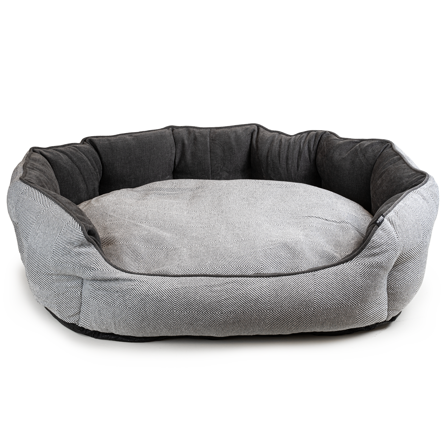 Selected by ZOO - Seng Hedvig, XL, 90x70x26cm, Grå - Hund - Hundesenger & puter - Hundemadrasser & hundesenger - ZOO.no