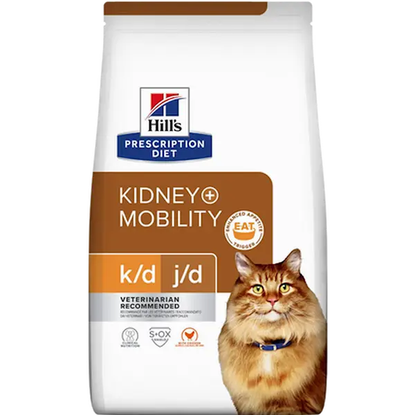 k/d + j/d Kidney + Mobility - Dry Cat Food