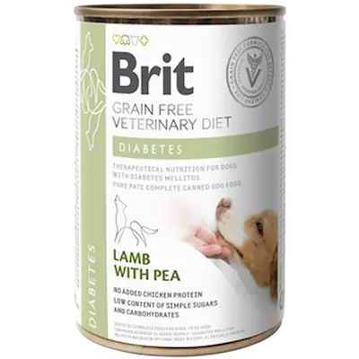 Grain Free Veterinary Diets Dog Diabetes Can