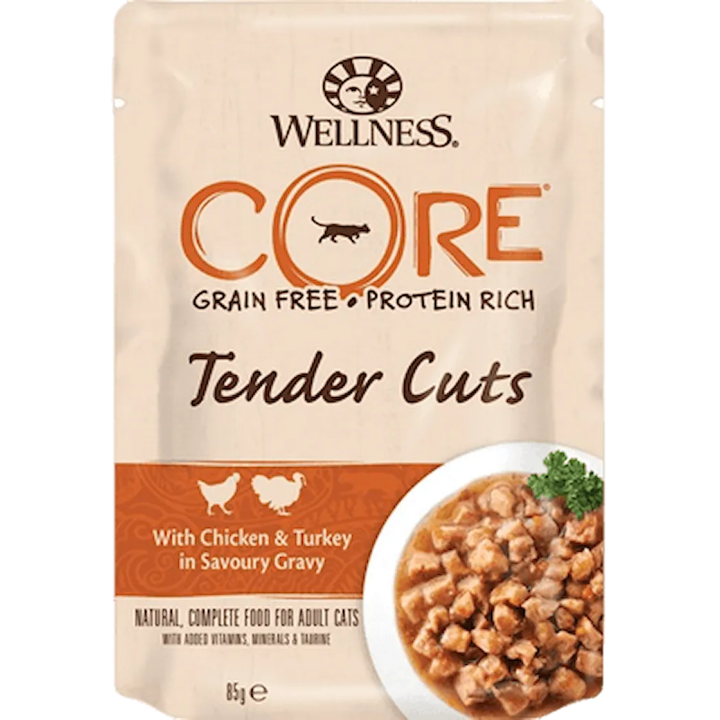 CORE Petfood Cat Adult Tender Cuts Chicken & Turkey