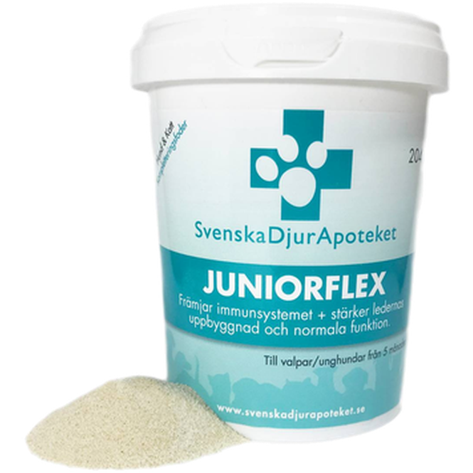 Svenska DjurApoteket - JuniorFlex 204g - Hund - Hundvård & Tillskott - Kosttillskott för hund & Hundvitaminer - ZOO.se