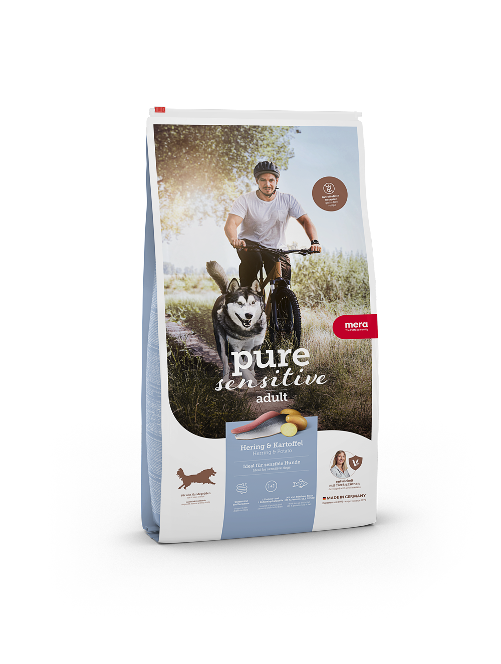 Mera Petfood - Pure Sensitive Adult Sill & Potatis 12,5 kg - Hund - Hundmat & hundfoder - ZOO.se