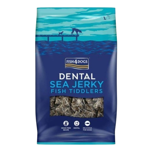 Fish4Dogs - Sea Jerky Tiddlers 115 g - Hund - Hundgodis - Träningsgodis & belöningsgodis - ZOO.se