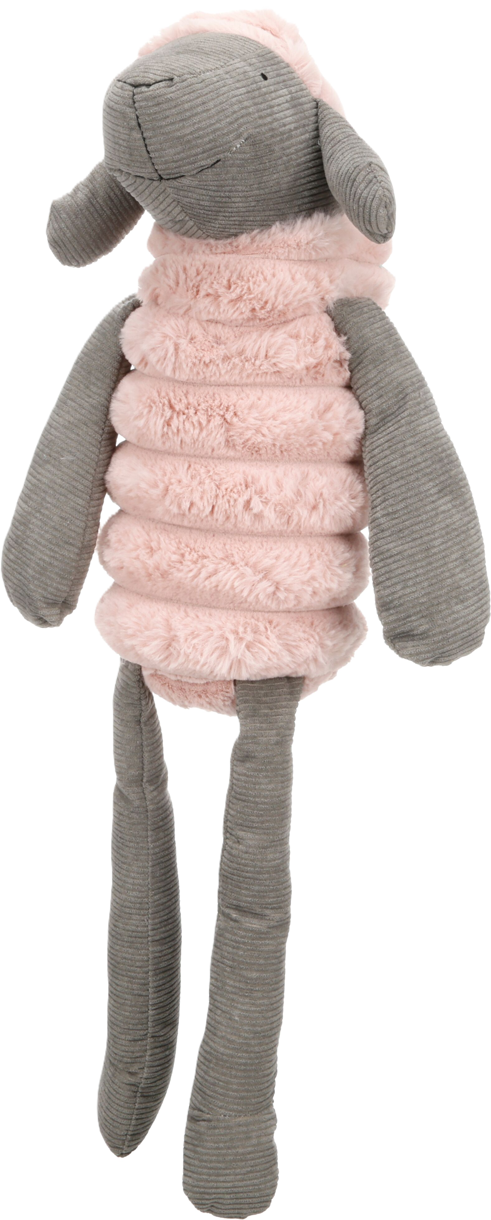 Hundleksak Ribola Sheep sitting Rosa S, 19 x 15,5 x 49 cm